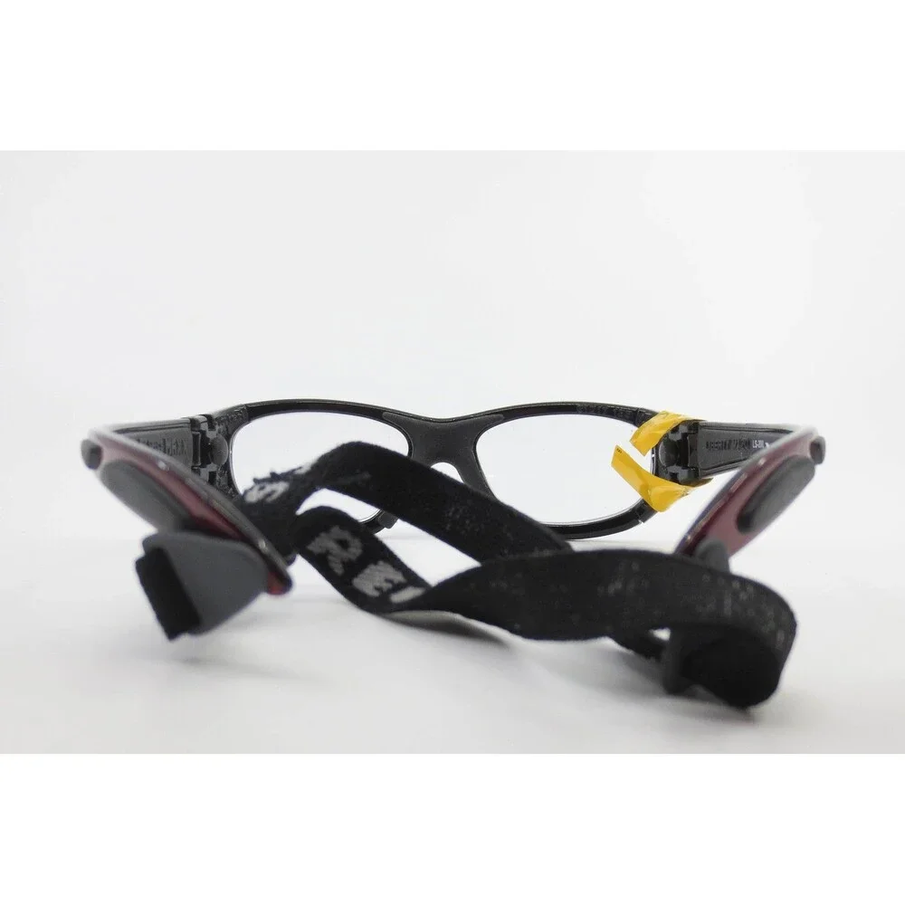 Liberty MX20 LS-200 Sport Goggles Burgundy Red ASTM F803 51-17-125 Eyeglasses